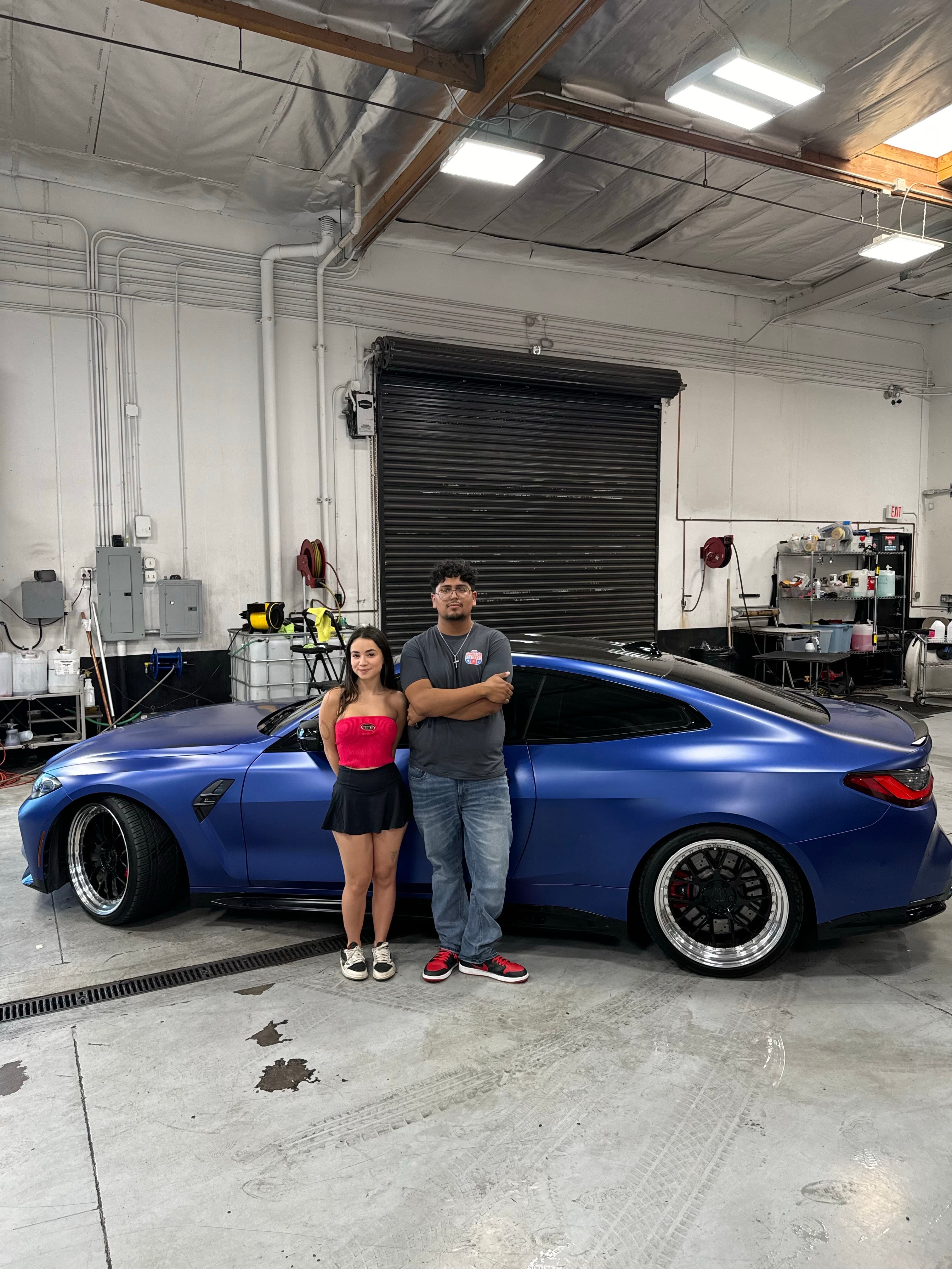 Winner David Gomez with 2022 BMW M4 Competition